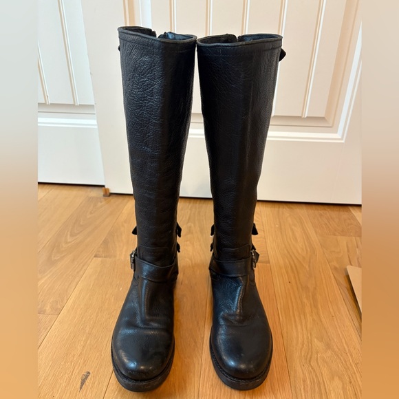 Frye Veronica Back Zip Boots size 10 - Picture 1 of 10
